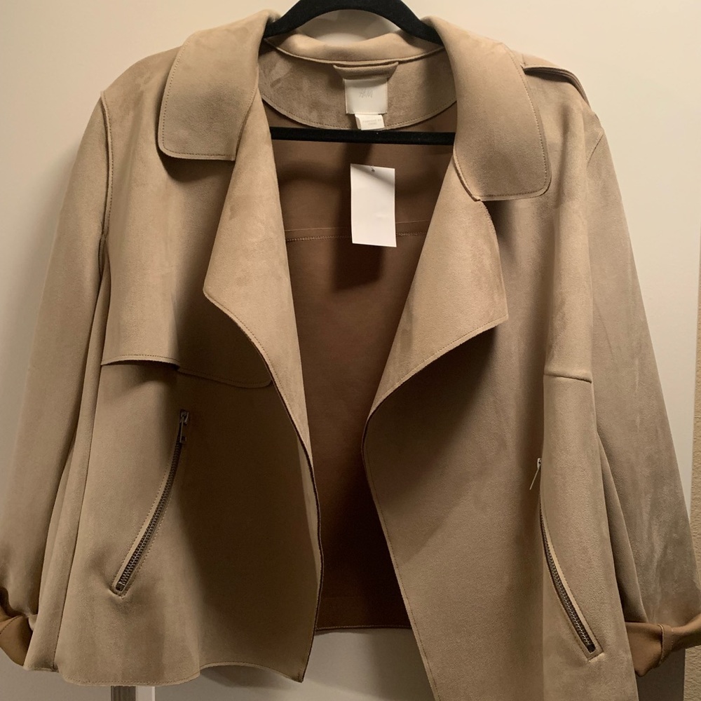 Suede H&M Blazer/Jacket